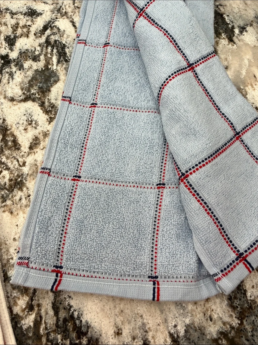 NEW Set of 4 Patriotic Star & Stripe Kitchen Towels - Red, White, Blue
